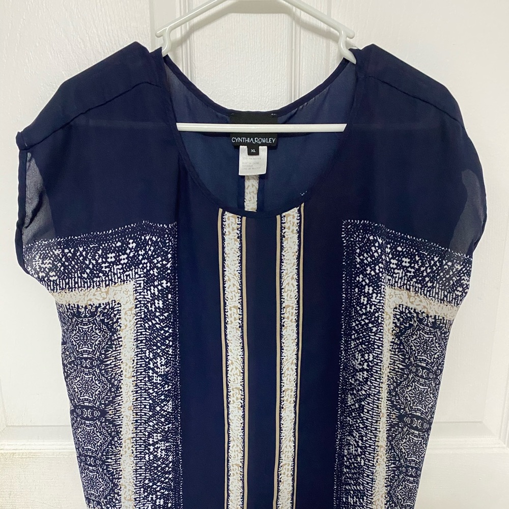 Cynthia Rowley XL shirt